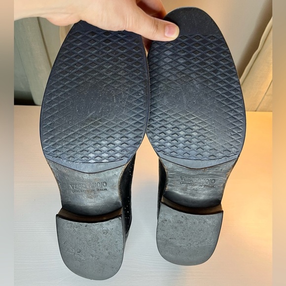 Stefano Castelli Vero Cuoio Fine Italian Leather Black Men’s Pull On Boot Sz 9.5 - Picture 11 of 15